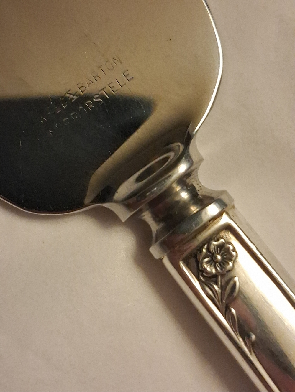 Silver Cheese Server - Picture 3 of 4
